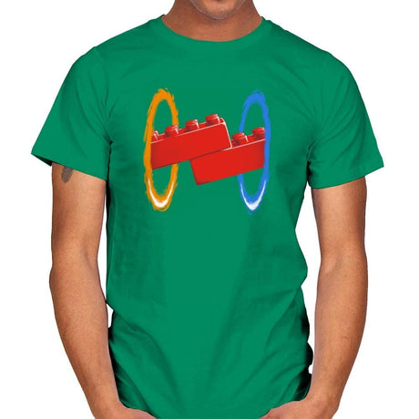 Now Your Building With Portals Exclusive - Mens T-Shirts RIPT Apparel Small / Kelly Green