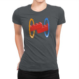 Now Your Building With Portals Exclusive - Womens Premium T-Shirts RIPT Apparel Small / Heavy Metal