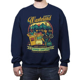 Nuclear Summer Camp - Crew Neck Sweatshirt Crew Neck Sweatshirt RIPT Apparel Small / Navy