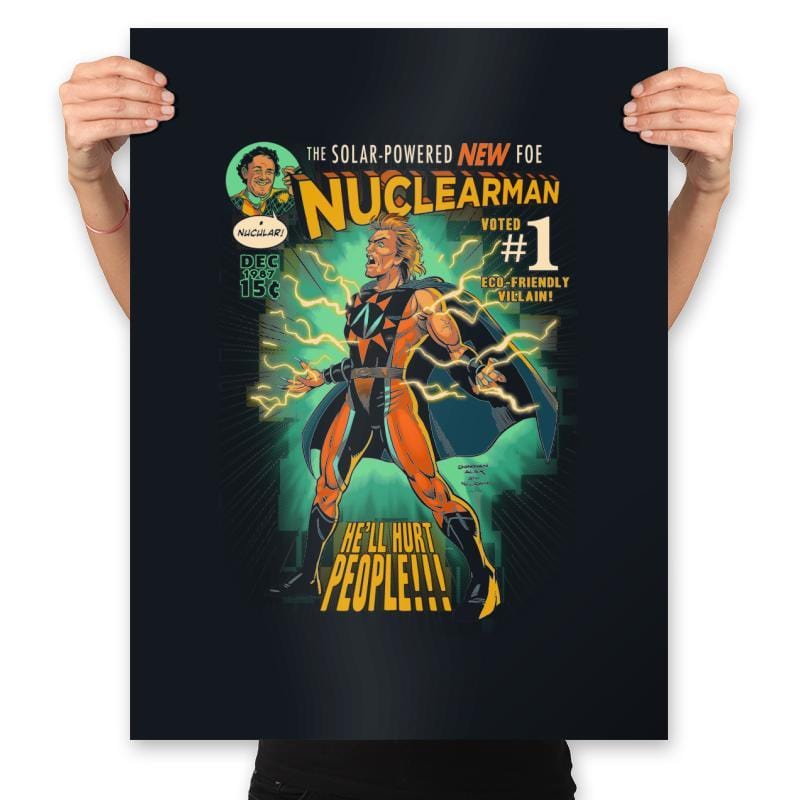Nuclearman #1 - Prints Posters RIPT Apparel 18x24 / Black