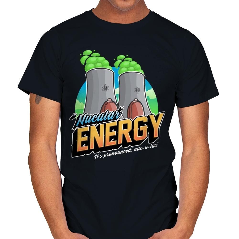 Nucular Energy - Mens T-Shirts RIPT Apparel Small / Black