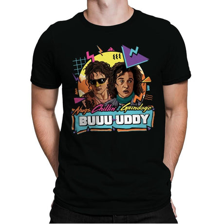 Nugs, Chillin & Grindage - Best Seller - Mens Premium T-Shirts RIPT Apparel Small / Black