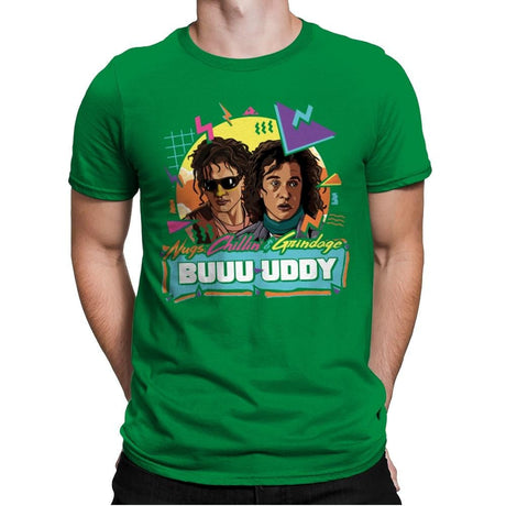 Nugs, Chillin & Grindage - Best Seller - Mens Premium T-Shirts RIPT Apparel Small / Kelly