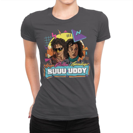 Nugs, Chillin & Grindage - Best Seller - Womens Premium T-Shirts RIPT Apparel Small / Heavy Metal