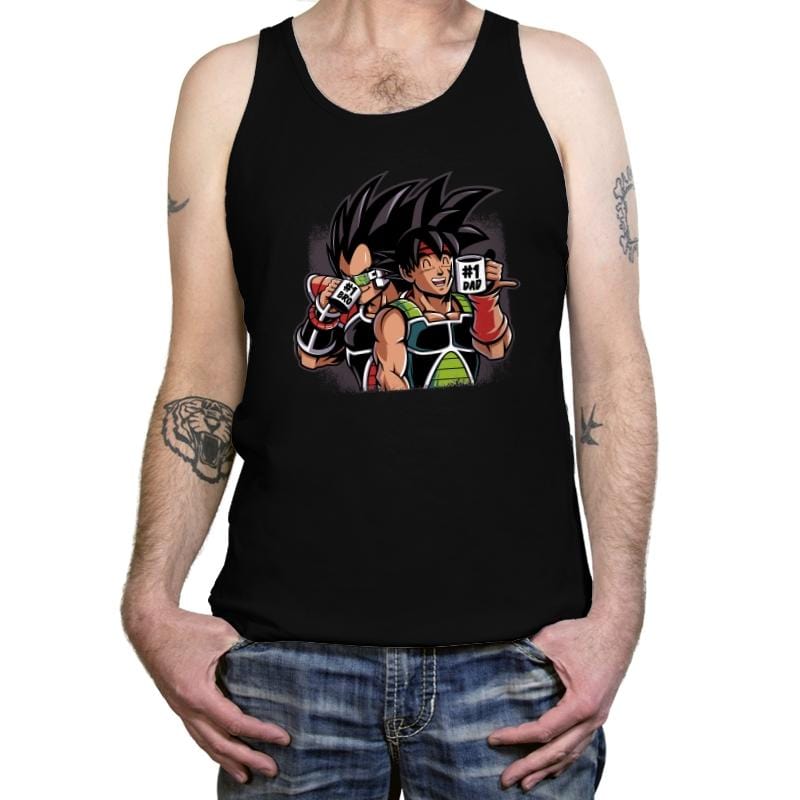Number 1 Family - Tanktop Tanktop RIPT Apparel X-Small / Black