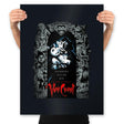 Numbers Never Die - Prints Posters RIPT Apparel 18x24 / Black