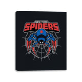 NY Spiders - Canvas Wraps Canvas Wraps RIPT Apparel 11x14 / Black