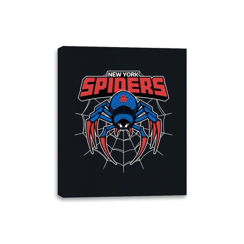 NY Spiders - Canvas Wraps Canvas Wraps RIPT Apparel 8x10 / Black
