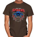 NY Spiders - Mens T-Shirts RIPT Apparel Small / Dark Chocolate
