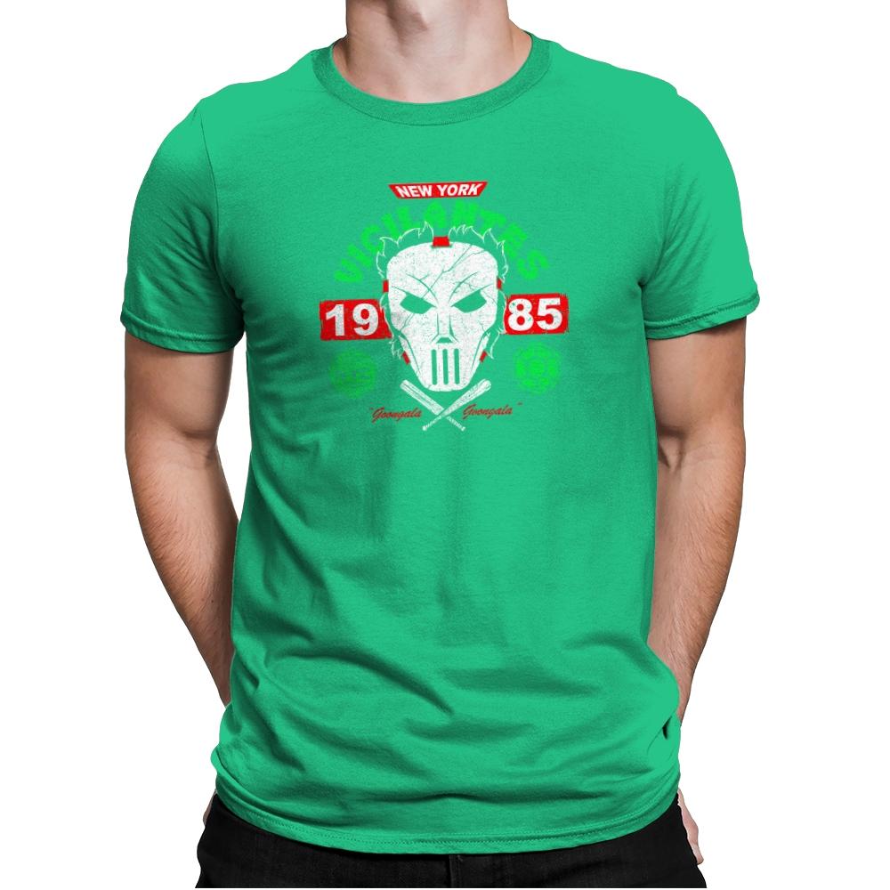 NYC Vigilantes Exclusive - Mens Premium T-Shirts RIPT Apparel Small / Kelly Green