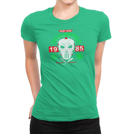 NYC Vigilantes Exclusive - Womens Premium T-Shirts RIPT Apparel Small / Kelly Green