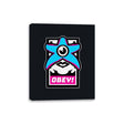 OBEY STARRO! - Best Seller - Canvas Wraps Canvas Wraps RIPT Apparel 8x10 / Black