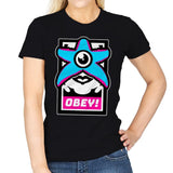 OBEY STARRO! - Best Seller - Womens T-Shirts RIPT Apparel Small / Black