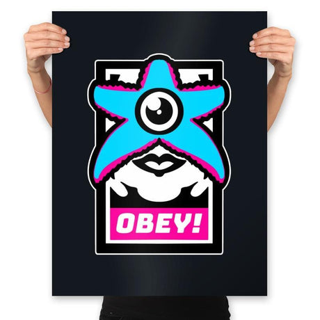 OBEY STARRO! - Prints Posters RIPT Apparel 18x24 / Black