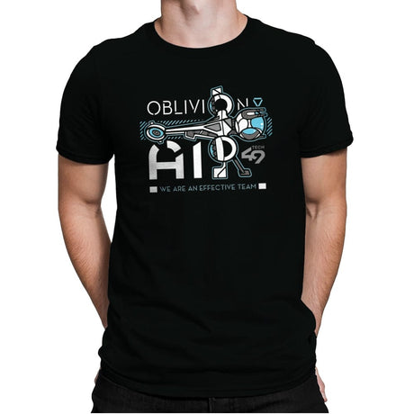Oblivion Air - Mens Premium T-Shirts RIPT Apparel Small / Black