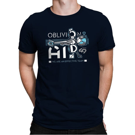 Oblivion Air - Mens Premium T-Shirts RIPT Apparel Small / Midnight Navy