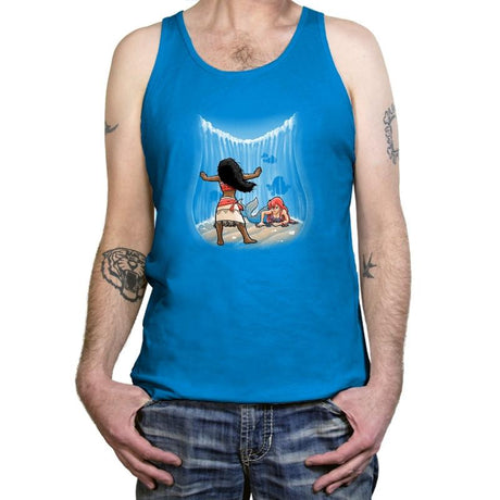 Ocean´s things - Tanktop Tanktop RIPT Apparel X-Small / Neon Blue