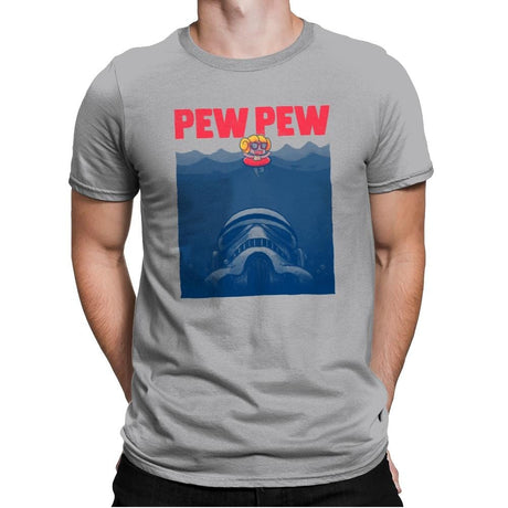 Ocean Wars - Mens Premium T-Shirts RIPT Apparel Small / Heather Grey