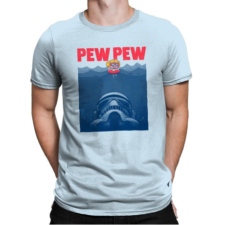 Ocean Wars - Mens Premium T-Shirts RIPT Apparel Small / Light Blue