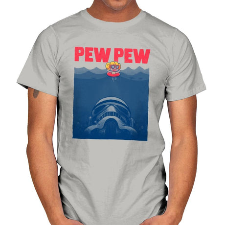 Ocean Wars - Mens T-Shirts RIPT Apparel Small / Ice Grey