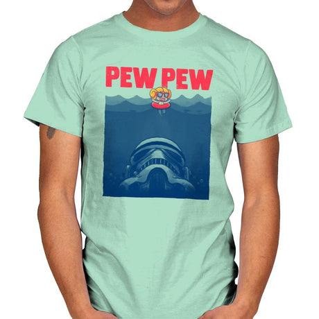 Ocean Wars - Mens T-Shirts RIPT Apparel Small / Mint Green