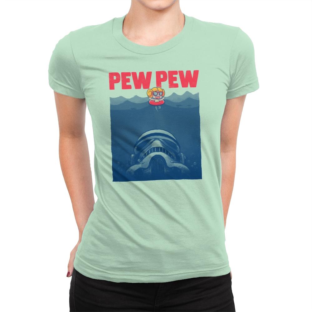Ocean Wars - Womens Premium T-Shirts RIPT Apparel Small / Mint