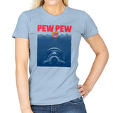 Ocean Wars - Womens T-Shirts RIPT Apparel Small / Light Blue