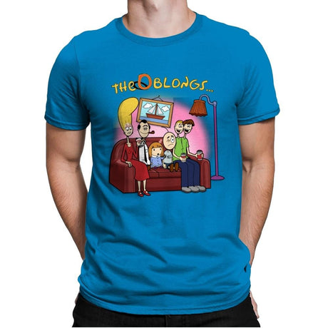 Odd Couch Gag - Mens Premium T-Shirts RIPT Apparel Small / Turqouise
