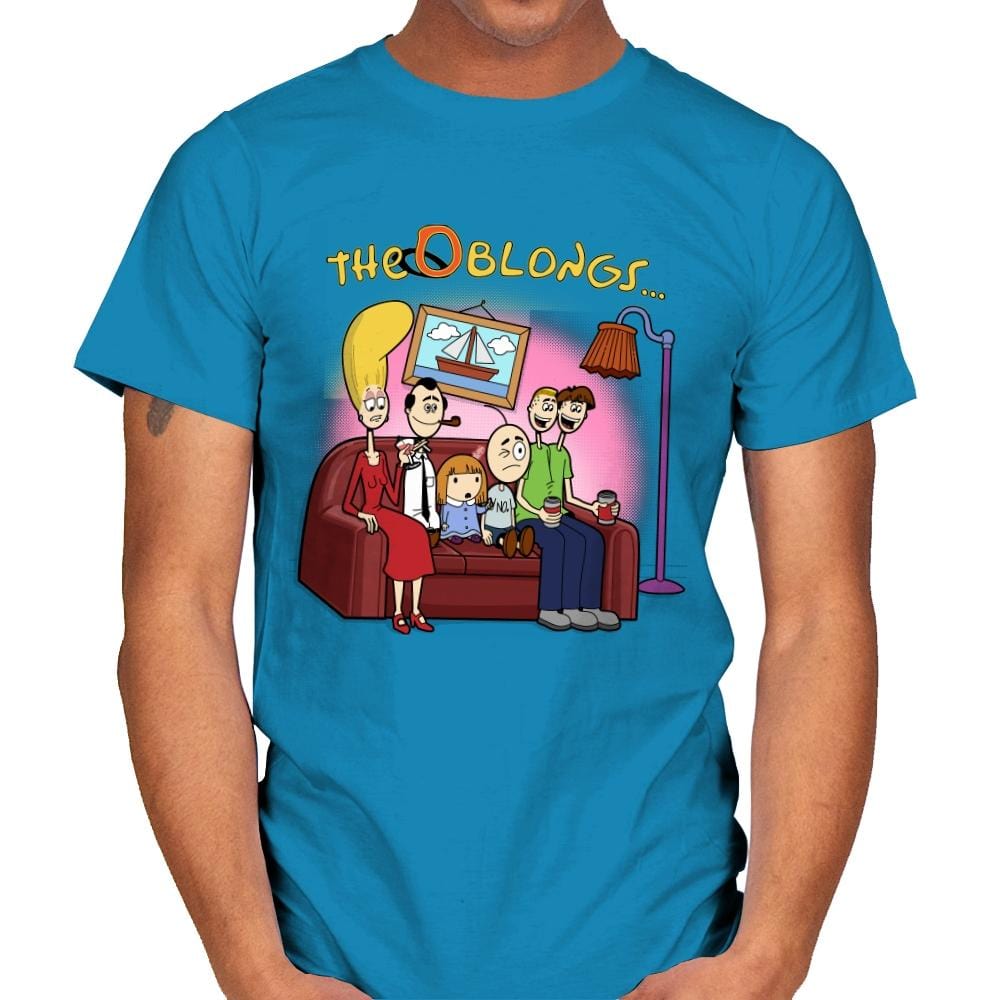 Odd Couch Gag - Mens T-Shirts RIPT Apparel Small / Sapphire