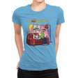Odd Couch Gag - Womens Premium T-Shirts RIPT Apparel Small / Turquoise