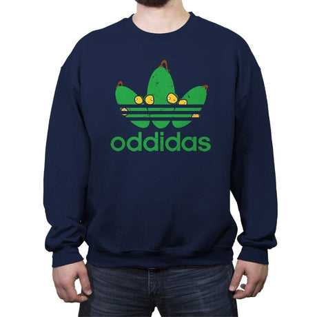 Oddidas - Crew Neck Sweatshirt Crew Neck Sweatshirt RIPT Apparel Small / Navy