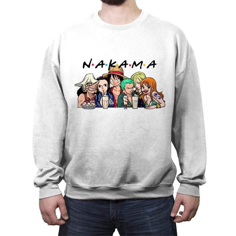 Odin Campoy Cuellar - Crew Neck Sweatshirt Crew Neck Sweatshirt RIPT Apparel Small / White