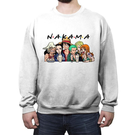 Odin Campoy Cuellar - Crew Neck Sweatshirt Crew Neck Sweatshirt RIPT Apparel Small / White