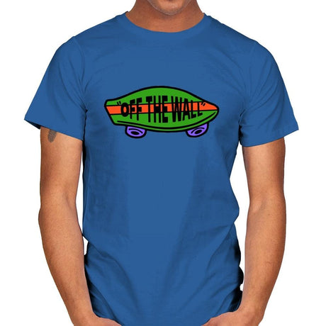 Off The Wall - Mens T-Shirts RIPT Apparel Small / Royal