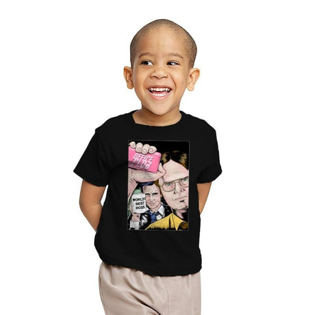 Office Club - Youth T-Shirts RIPT Apparel X-small / Black