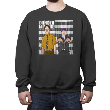 OfficeTonia - Crew Neck Sweatshirt Crew Neck Sweatshirt RIPT Apparel Small / Charcoal