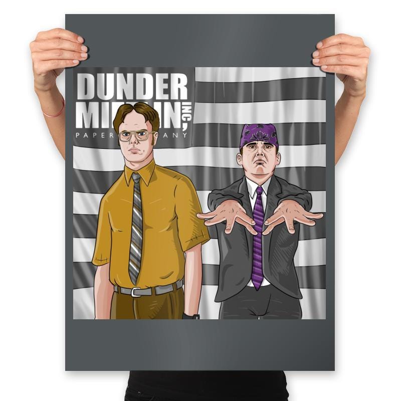 OfficeTonia - Prints Posters RIPT Apparel 18x24 / Charcoal