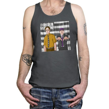 OfficeTonia - Tanktop Tanktop RIPT Apparel X-Small / Asphalt