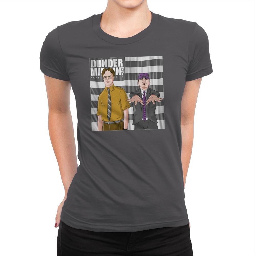 OfficeTonia - Womens Premium T-Shirts RIPT Apparel Small / Heavy Metal