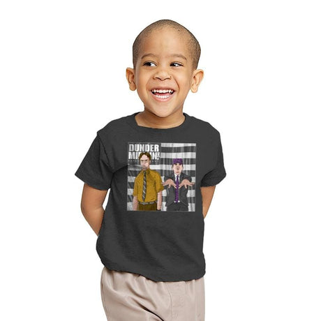 OfficeTonia - Youth T-Shirts RIPT Apparel X-small / Charcoal