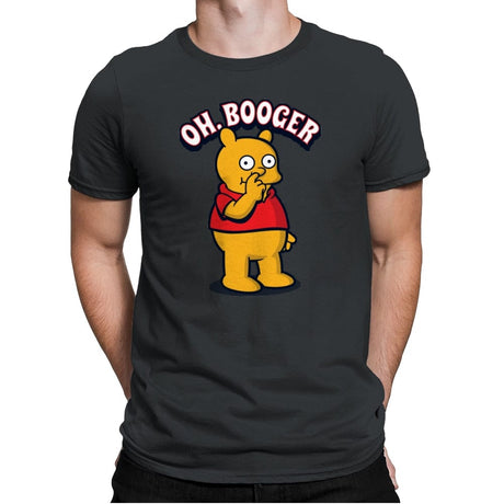 Oh, Booger - Mens Premium T-Shirts RIPT Apparel Small / Heavy Metal
