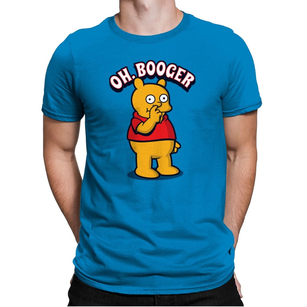 Oh, Booger - Mens Premium T-Shirts RIPT Apparel Small / Turqouise