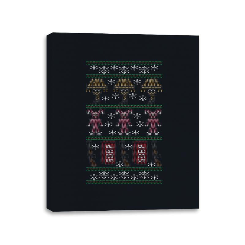 Oh, Fudge Sweater - Canvas Wraps Canvas Wraps RIPT Apparel 11x14 / Black