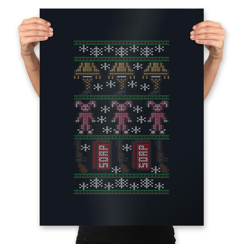 Oh, Fudge Sweater - Prints Posters RIPT Apparel 18x24 / Black