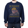 Oh Fuuudge! - Crew Neck Sweatshirt Crew Neck Sweatshirt RIPT Apparel Small / Navy