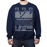 Oh No! Its Christmas! - Ugly Holiday - Crew Neck Sweatshirt Crew Neck Sweatshirt Gooten 3x-large / Navy