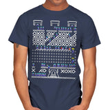 Oh No! Its Christmas! - Ugly Holiday - Mens T-Shirts RIPT Apparel Small / Navy