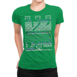 Oh No! Its Christmas! - Ugly Holiday - Womens Premium T-Shirts RIPT Apparel Small / Kelly Green