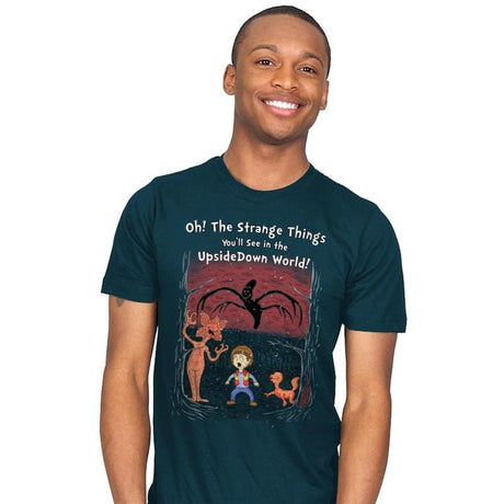 Oh! The Strange Things You'll See! - Mens T-Shirts RIPT Apparel