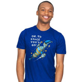 Oh, To Space! - Mens T-Shirts RIPT Apparel